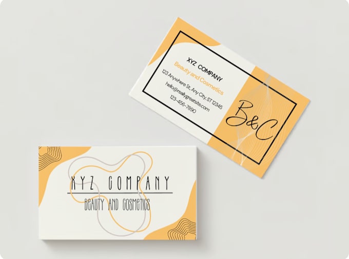 Gig Preview - Do a professional business card design