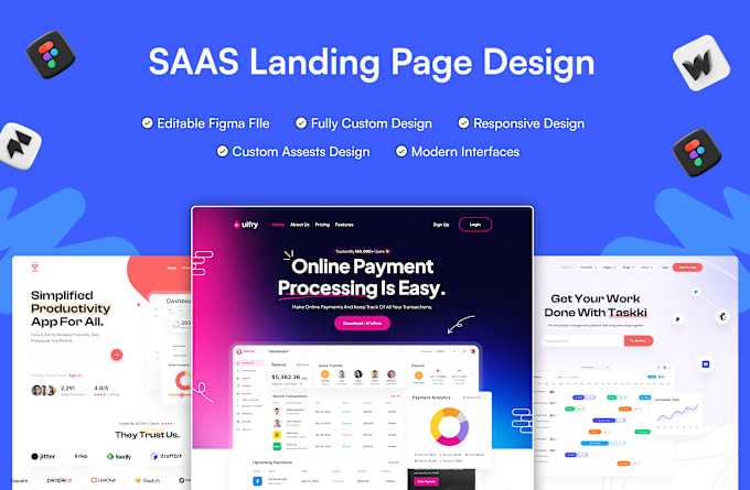 Bestseller - design a converting saas landing page design in 24 hours