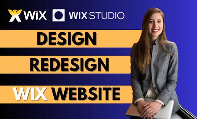 Bestseller - design wix website or redesign wix website