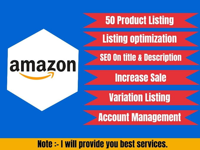 Bestseller - do amazon product listing with SEO