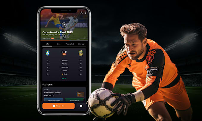 Bestseller - create a sports bet app, sportsbet app, fantasy sports app like draftkings