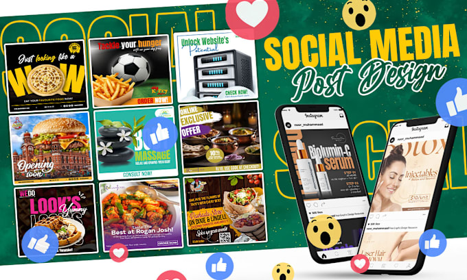 Gig Preview - Do social media post, instagram post, facebook ad design