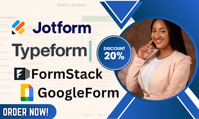 Gig Preview - Formstack, typeform, jotform, googleform, surveys, quiz