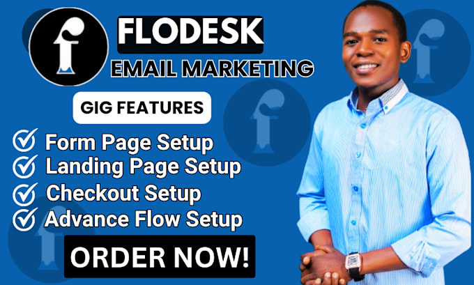 Gig Preview - Set up email marketing using flodesk, mailchimp sales funnel for squarespace