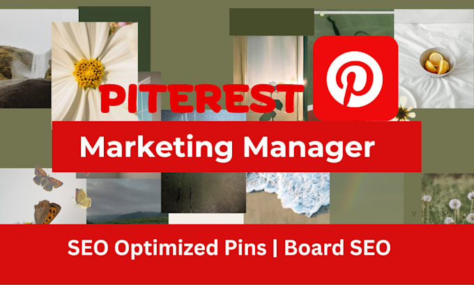 Gig Preview - Your pinterest account manager and pins image SEO