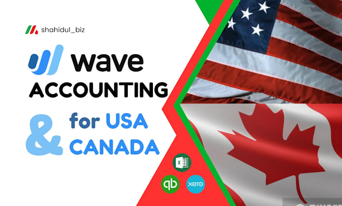 Gig Preview - Do catch up, bookkeeping, bank reconciliation in wave accounting for USA, canada