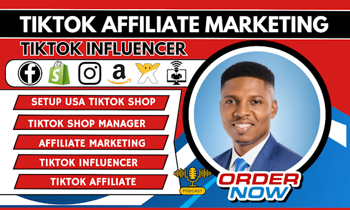 Gig Preview - Do tiktok affiliate marketing manage influencer marketing instagram tiktok shop