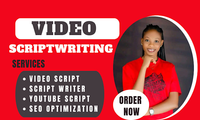 Gig Preview - Be your script writer, video script, script writing for youtube video