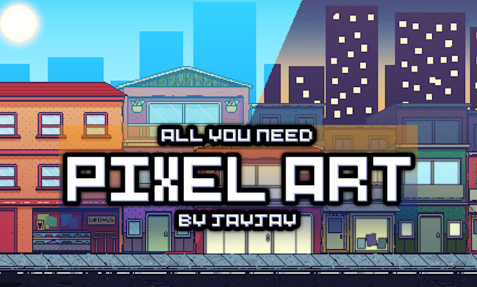 Gig Preview - Make pixel art for your game