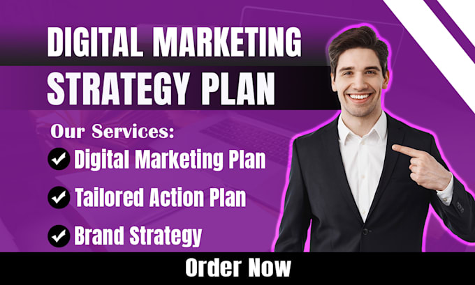 Gig Preview - Craft digital marketing strategy plan and promotional plan