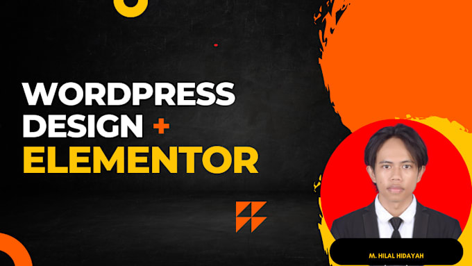 Gig Preview - Design, redesign, a wordpress website or blog with elementor