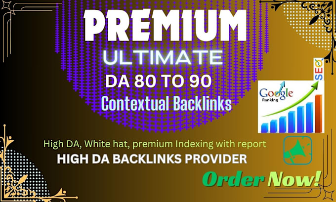 Gig Preview - Provide ultimate high quality contextual dofollow authority SEO backlinks