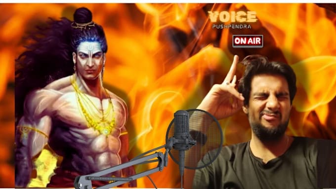 Gig Preview - Provide male character voice over in hindi