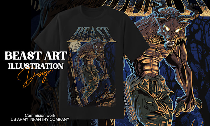 Bestseller - draw detailed illustration design t shirt for band or brand