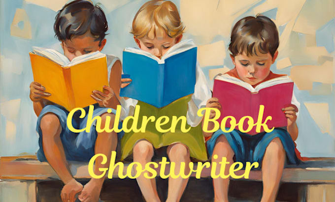 Gig Preview - Ghostwrite children story book children book writer children book ghostwriter