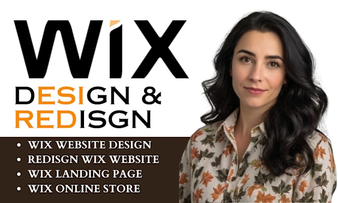 Bestseller - design wix website, redesign wix website and redesign wix, design wix website