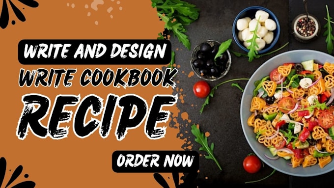 Gig Preview - Design cookbook recipe format meal plan kindle cover and paperback canva design