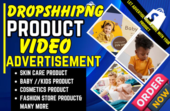 Gig Preview - Make viral shopify video product advertisement for tiktok reels facebook reels