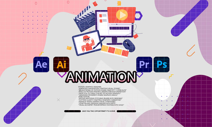 Bestseller - do professional video editing and motion graphics