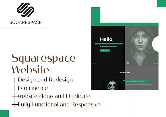 Gig Preview - Squarespace website design squarespace seo squarespace website redesign squareup