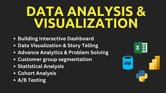 Bestseller - be your data analyst and dashboard builder