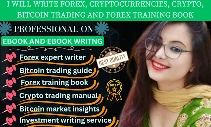 Gig Preview - Write forex, cryptocurrencies, crypto, bitcoin trading and forex training book