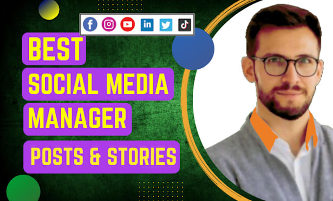 Gig Preview - Be your best social media manager and social content creator for fast growth