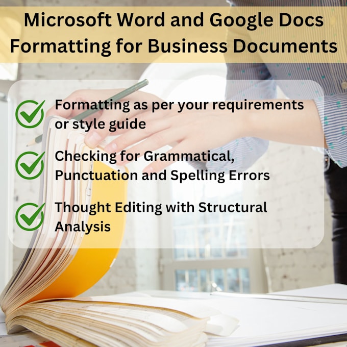 Bestseller - edit and format your ms word document and google docs