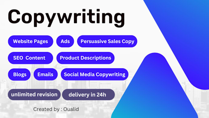 Gig Preview - Be your copywriter for compelling your audience within 24h