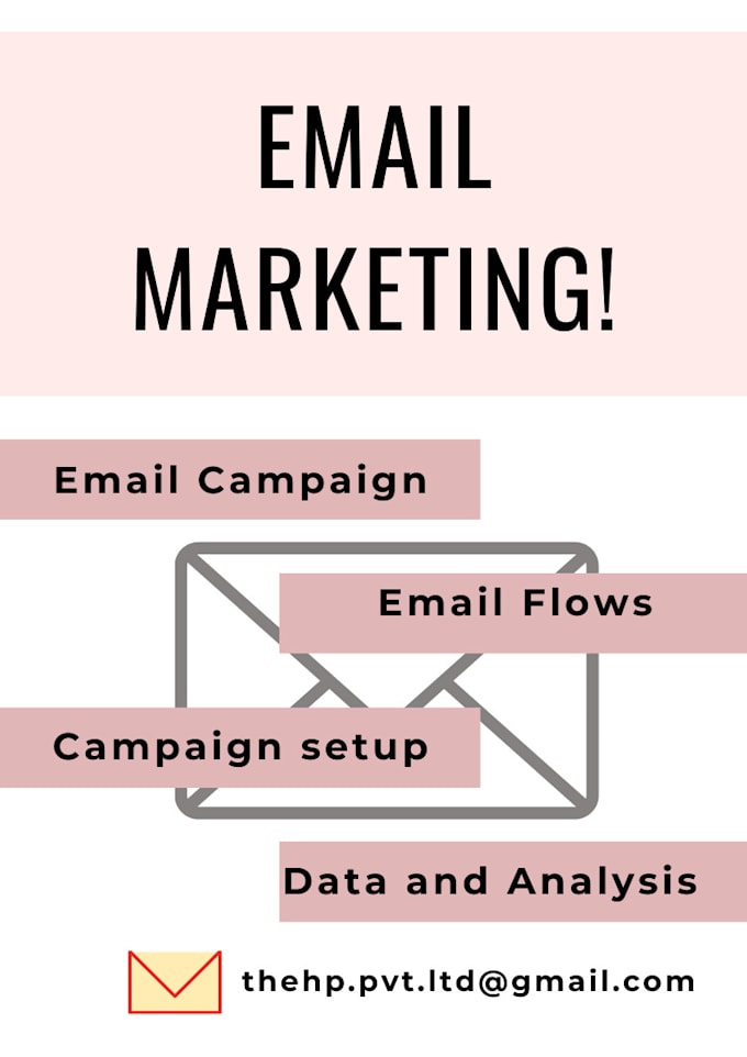 Gig Preview - Do email marketing services