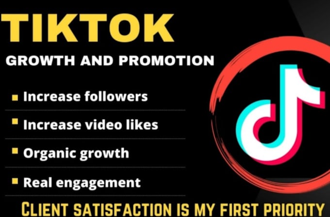 Gig Preview - Shoutout and promote your tiktok page to gain organic views