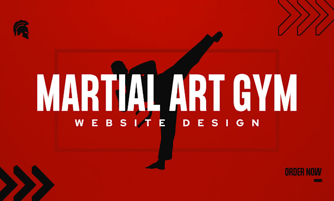 Gig Preview - Build martial arts website, karate boxing, judo krav maga, online karate classes