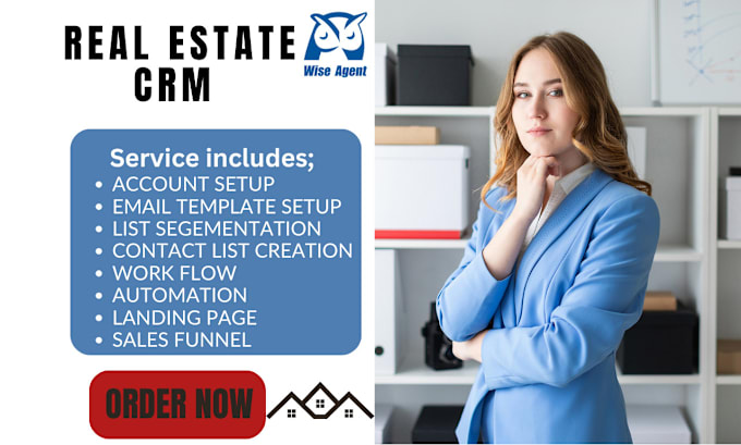 Gig Preview - Setup real estate wise agent real estate CRM