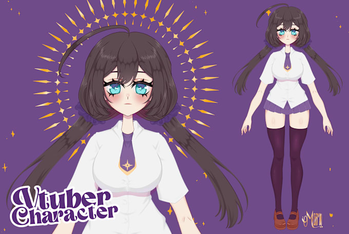 Gig Preview - Design your live2d vtuber model