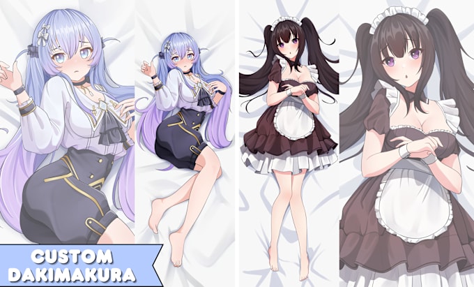 Gig Preview - Make dakimakura from your vtuber model or anime character for body pillow