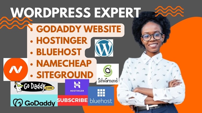 Gig Preview - Build wix ecommerce webshop on shopify godaddy namecheap hostinger siteground