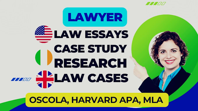 Gig Preview - Law essay, case study, legal research apa oscola