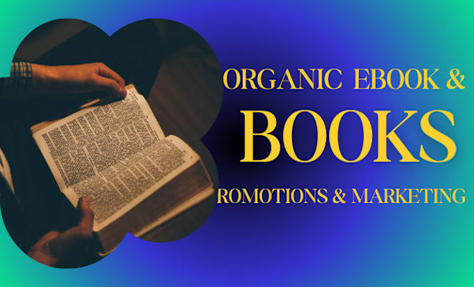 Gig Preview - Implement successful organic strategies for ebook promotion, amazon kindle