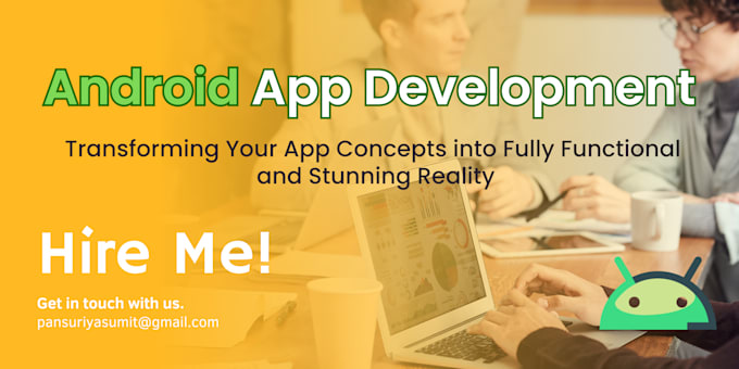 Gig Preview - Be your android app developer to create custom mobile applications tailored