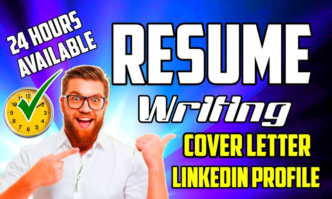 Gig Preview - Do ready your resume in just 24 hours