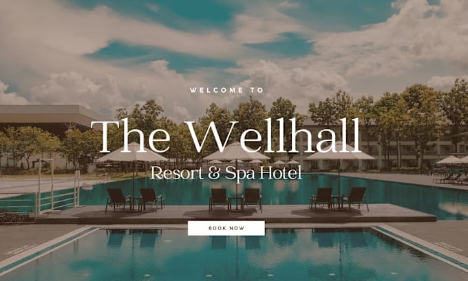 Gig Preview - Create stunning websites for restaurants and luxury hotels