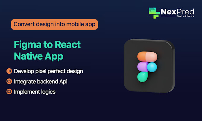 Gig Preview - Convert any figma,xd,PSD, design to react native mobile app