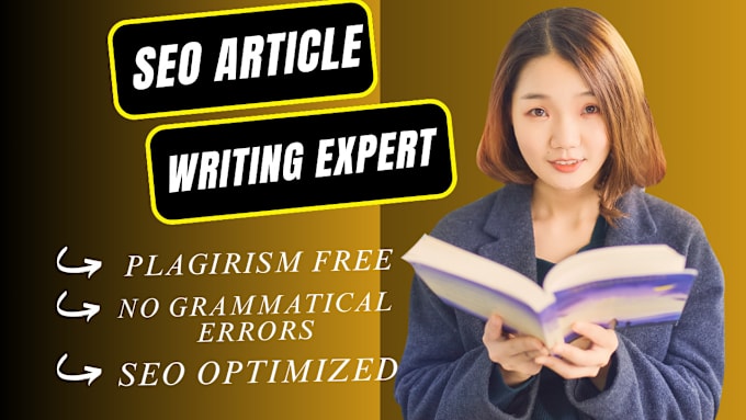 Gig Preview - Do SEO expert for quality articles and blog posts