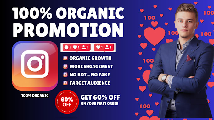 Gig Preview - Do 100 percent organic superfast instagram growth with unique stratergies