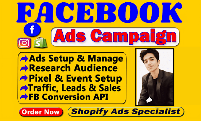 Gig Preview - Do facebook ads campaign, run instagram ads, fb advertising for leads and sales