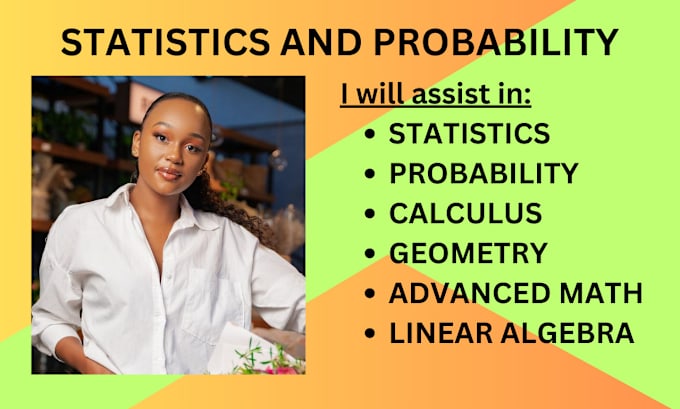 Gig Preview - Tutor you in math, algebra, calculus, statistics, economics, trigonometry