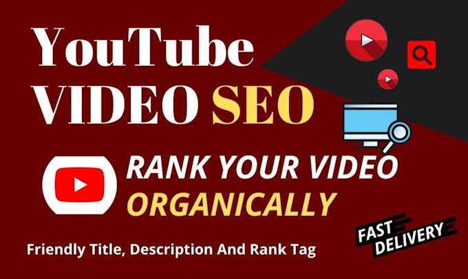 Gig Preview - Boost your youtube channel with expert video SEO services