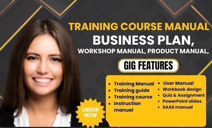 Gig Preview - Rebrand training course manual, business plan, product and workshop manual