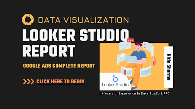 Gig Preview - Make custom looker studio report for your google ads