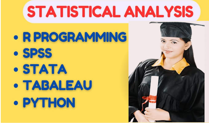 Gig Preview - Statistical data analysis r coding r studio stata spss excel python programming